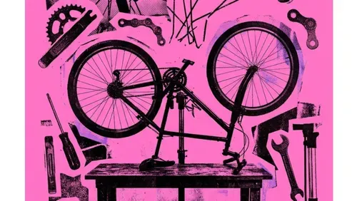 Bicycle Repair Collage