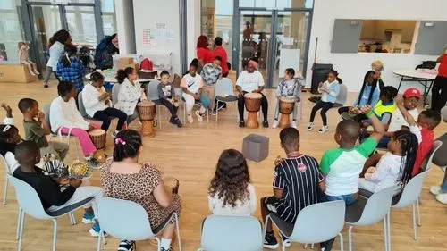 Drumming dance and music