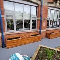 rainwater planter