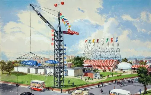 Festival Illustration Poplar 1951