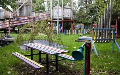  with play structure in the background