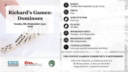 whist game with Richard on the 7th of September at the Seven dials club