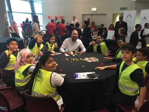 School group visit at Islington Synagogue