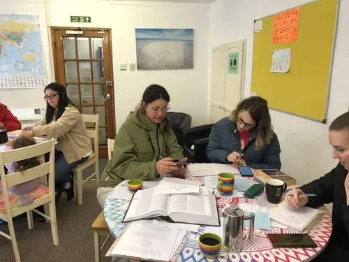 People studying together