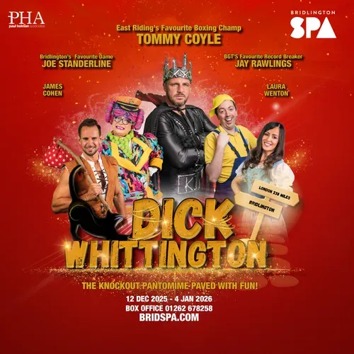 Dick Whittington at Bridlington Spa artwork