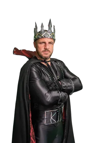 Tommy Coyle dressed as King Rat