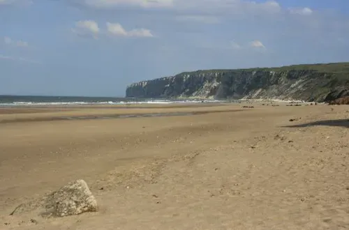 Sandy beach