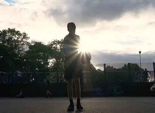 Basketball on MUGA