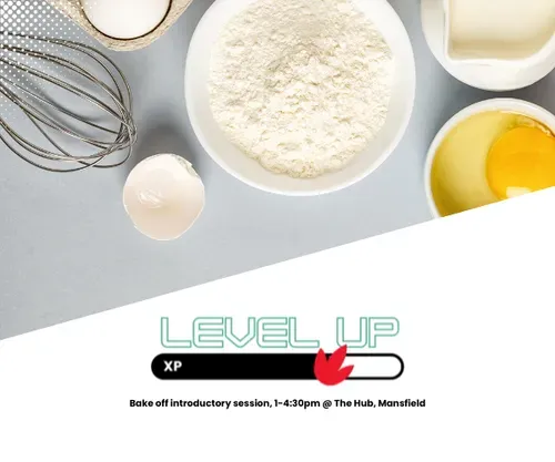Baking ingredients on a table