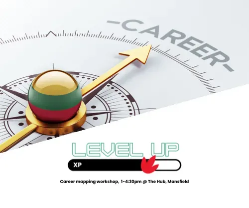 compass pointing to the word career