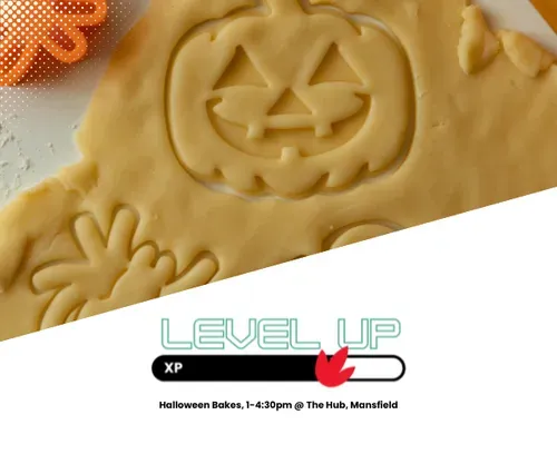 halloween shapes cut from cookie dough