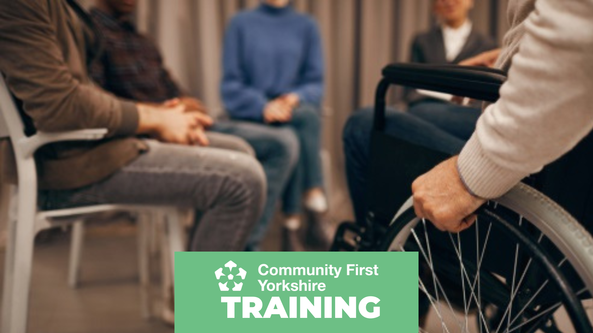 Community First Yorkshire training image of various people