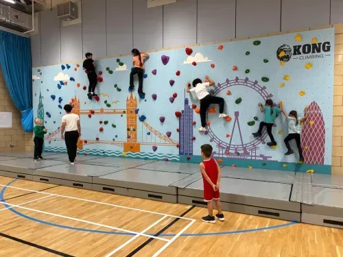 Climbing wall
