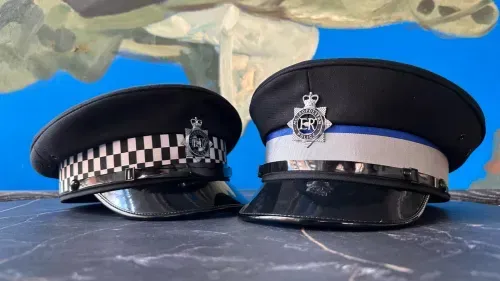Police hats