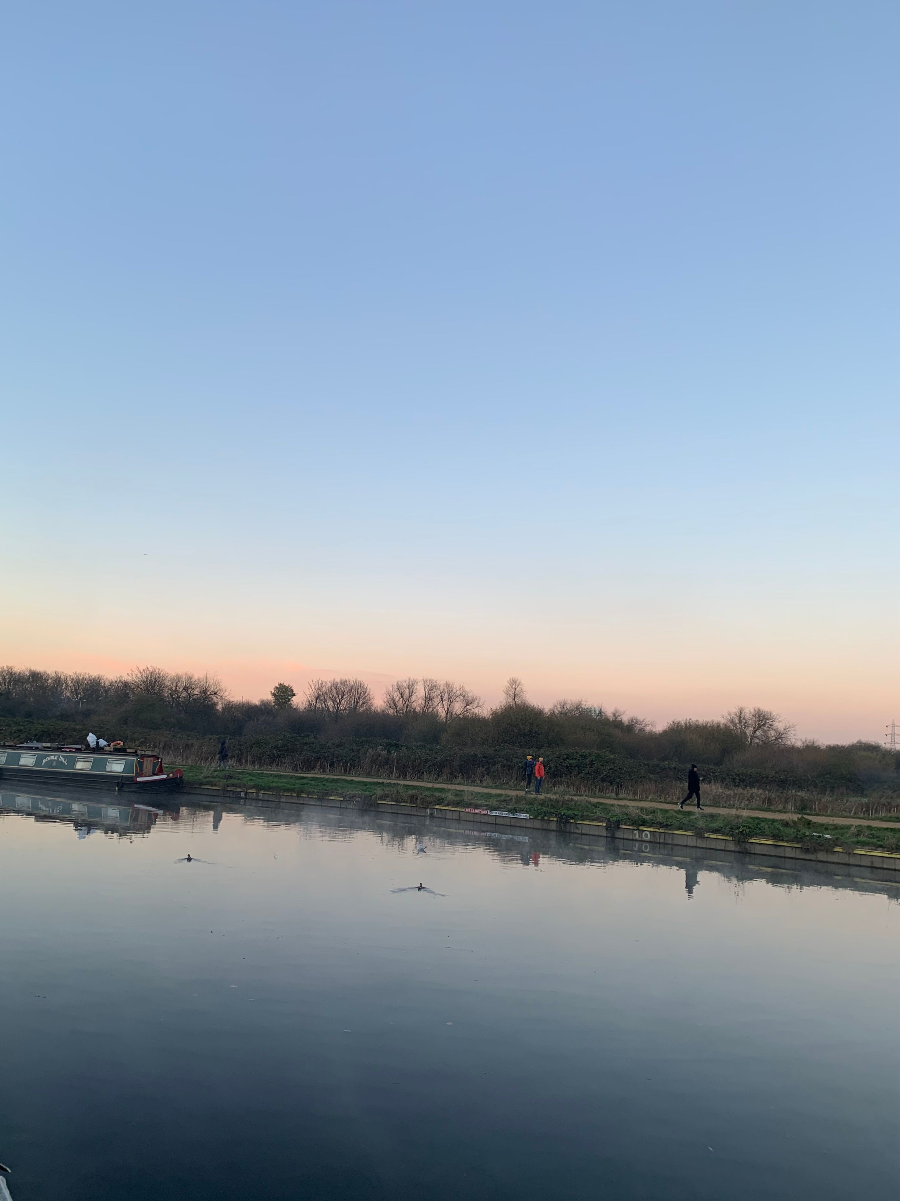 River Lea in Winter